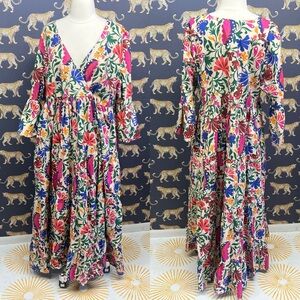 Leota Sariah Poplin Maxi Dress